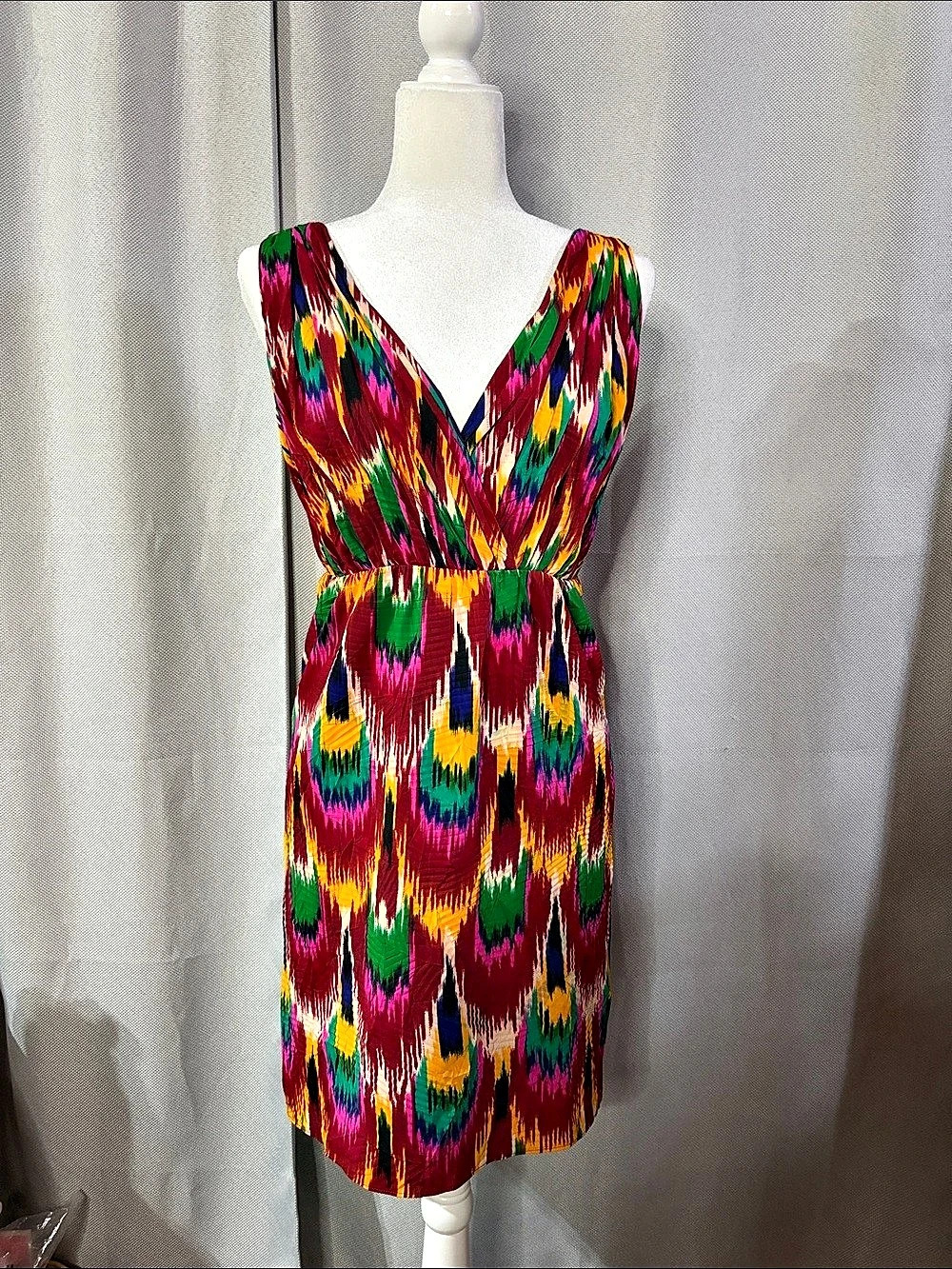 alice + olivia Abstract Print Mini Dress Medium